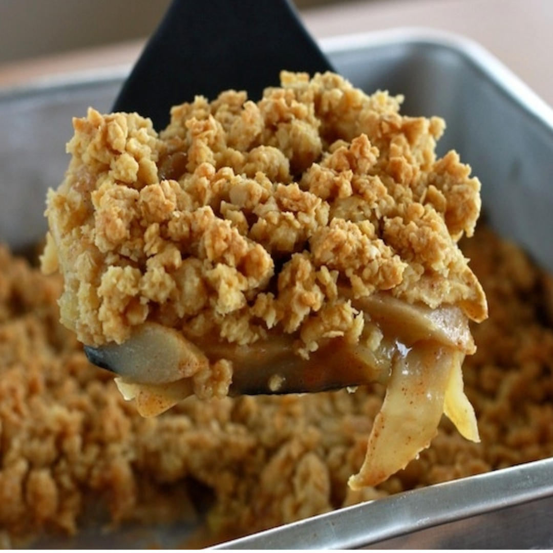 Low Sugar Apple Cobbler